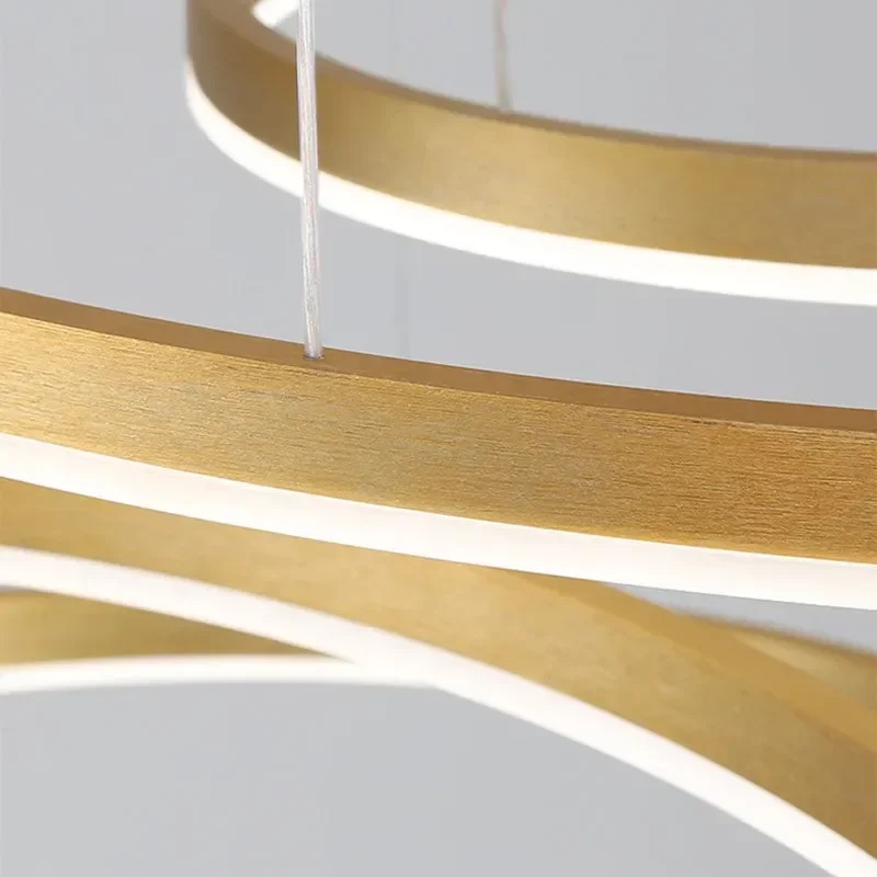 SE LED 80 KANKO PENDANT GOLD 38W 3CCT 80x100cm IP20 220V 2 YEARS WARRANTY Α2