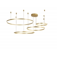 SE LED 4 KANKO PENDANT GOLD 96 3CCT 80x60x40x20cm IP20 220V 2 YEARS WARRANTY Α1