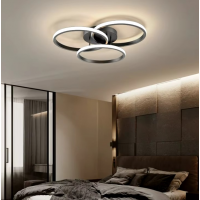 SE LED 50 CICLIT PENDANT BLACK 38W 3CCT 50x50x20cm IP20 220V 2 YEARS WARRANTY A2