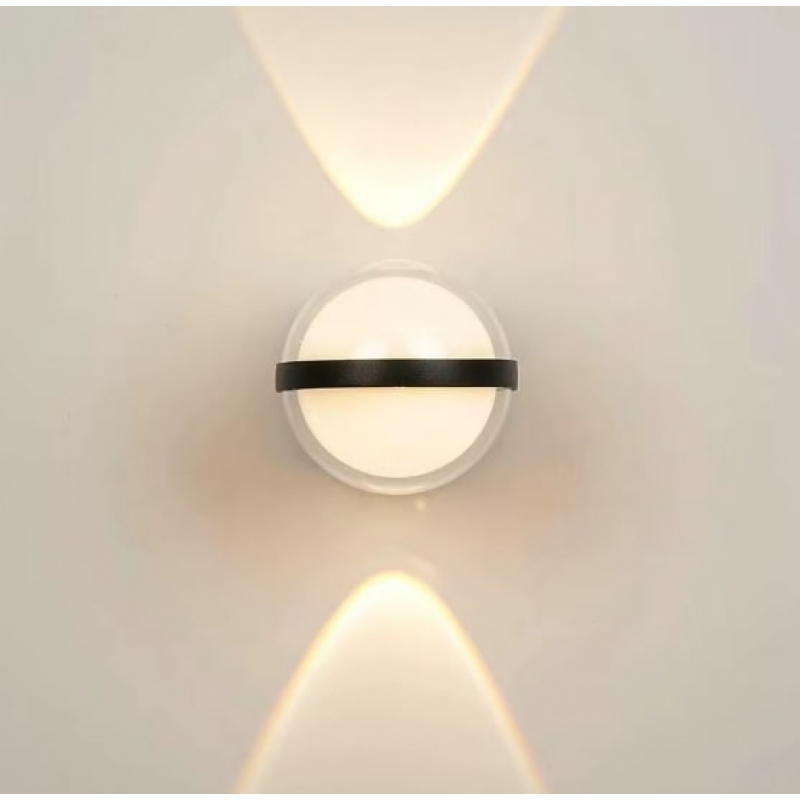 SE LED 105 HALO BLACK OUTDOOR WALL LAMP 10+2W 3000K 2 YEARS WARRANTY SE LED 105 HALO BLACK OUTDOOR WALL LAMP 10+2W 3000K 2 YEARS WARRANTY