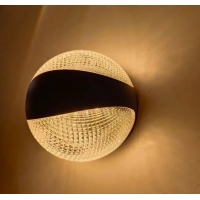 SE LED 150 ELARA BLACK OUTDOOR WALL LAMP 2*9W 3000K