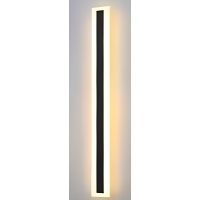 SE LED 60 AXIS OUTDOOR WALL LAMP BLACK 18W 3000K L 600mm
