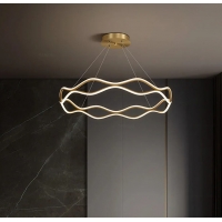 SE LED 60 ABER PENDANT GOLD 62W  3CCT 60x100cm IP20 220V 2 YEARS WARRANTY