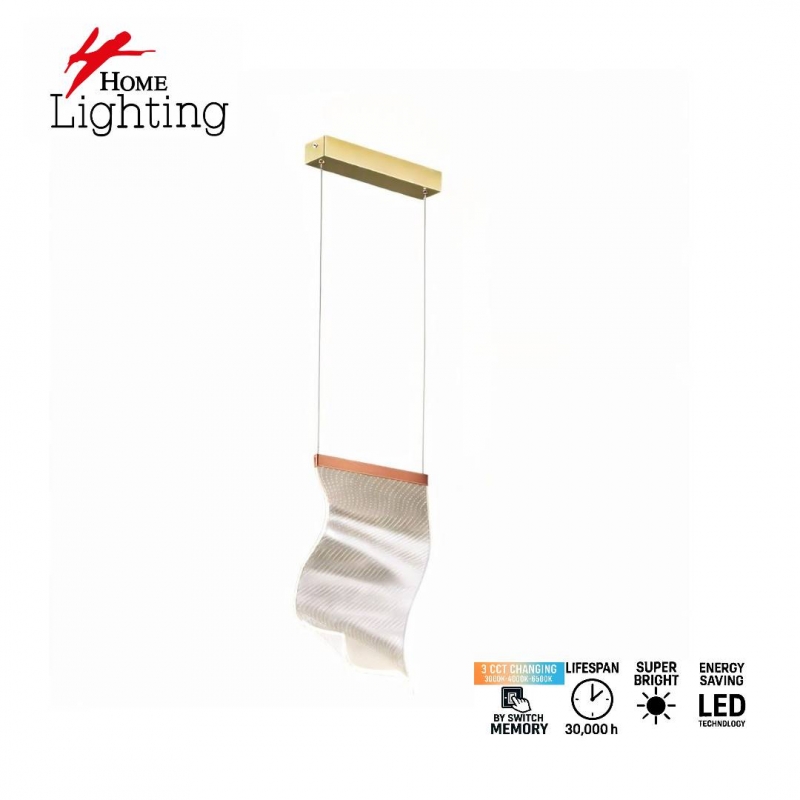 SE LED 12 LAMELLA  3CCT WITH MEMORY  1 HEAD  GOLD  2 YEARS WARRANTY