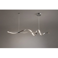 SE LED 100 ONIS CHROME  PENDANT 18W 3CCT 100x22x100cm  IP20  2 YEARS WARRANTY