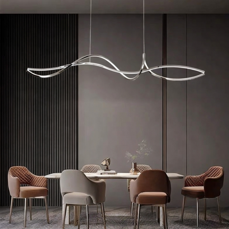 SE LED 100 ONIS CHROME  PENDANT 18W 3CCT 10*2*10cm  IP20  2 YEARS WARRANTY