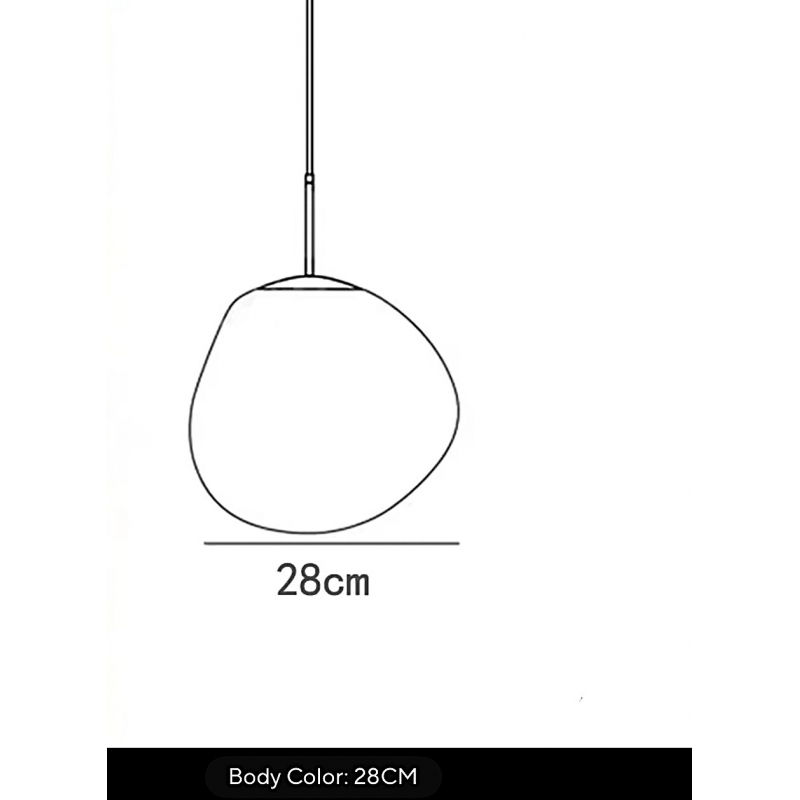 SE21-AL-28 ALTRA PENDANT SILVER E27 28cm 2 YEARS WARRANTY