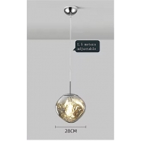 SE21-AL-28 ALTRA PENDANT SILVER E27 28cm 2 YEARS WARRANTY