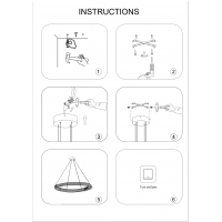 SE LED 80 OVELA GOLD Φ80cm 3CCT REMOTE CONTROL 2 YEARS WARRANTY SE LED 80 OVELA GOLD Φ80cm 3CCT REMOTE CONTROL 2 YEARS WARRANTY