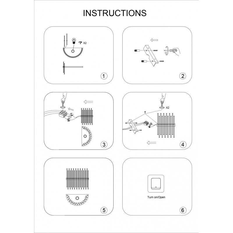 SE21-AS-20 CELIA  GOLD  E14  20*50cm  2 YEARS WARRANTY