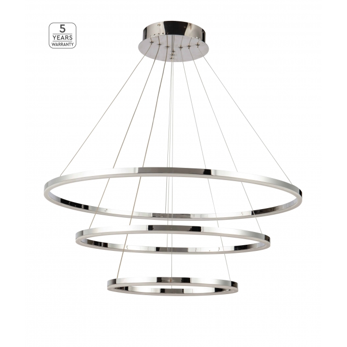 SE LED 80-60-40 OLYMPIC PENDANT CHROME Α5