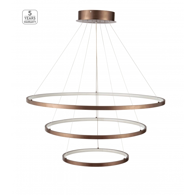 SE LED 80-60-40 MORELLI PENDANT COFFEE BROWN Β5