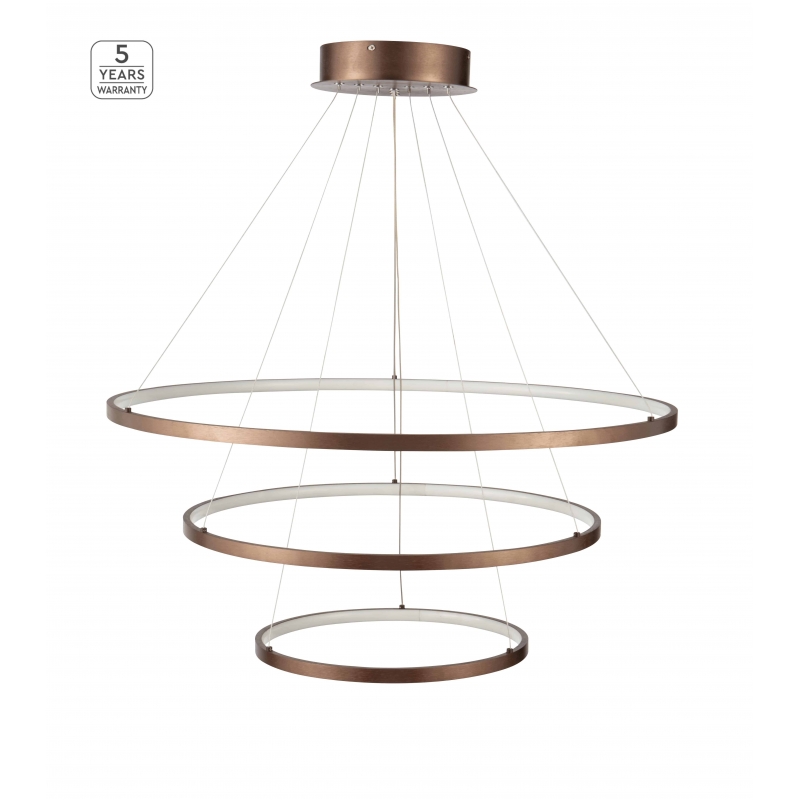 SE LED 80-60-40 MORELLI PENDANT COFFEE BROWN Β5