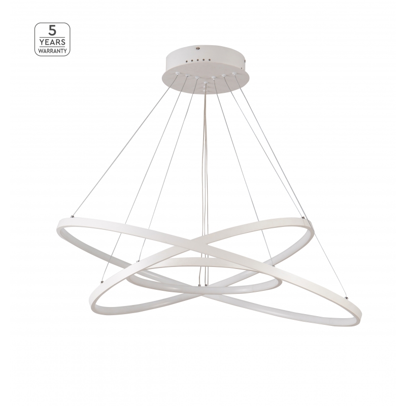 SE LED 80-60-40 MORELLI PENDANT WHITE MAT Β5 SE LED 80-60-40 MORELLI PENDANT WHITE MAT Β5