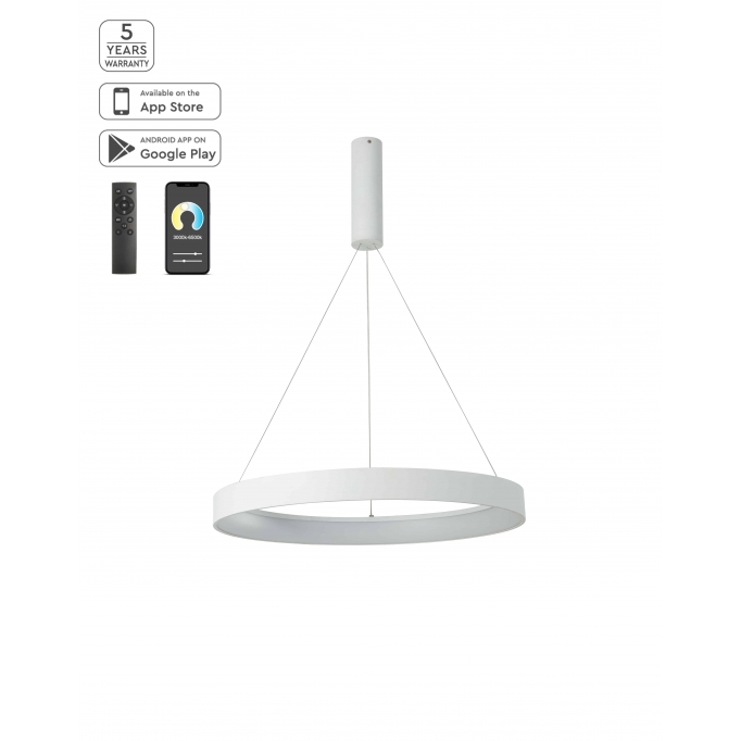 SE LED SMART 60 AMAYA PENDANT WHITE Δ5