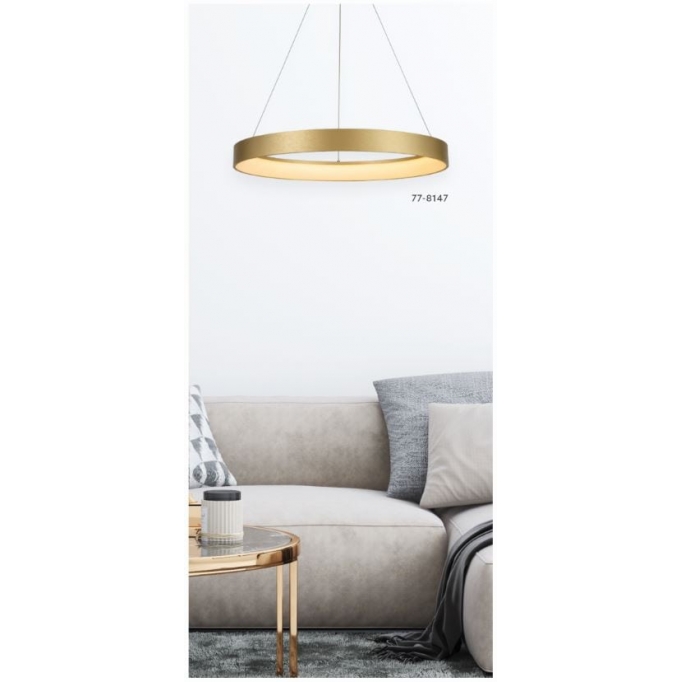 SE LED 60 AMAYA PENDANT GOLD MAT Ε5