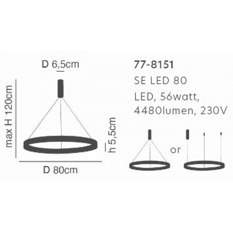 SE LED 80 AMAYA PENDANT COPPER Δ5 SE LED 80 AMAYA PENDANT COPPER Δ5