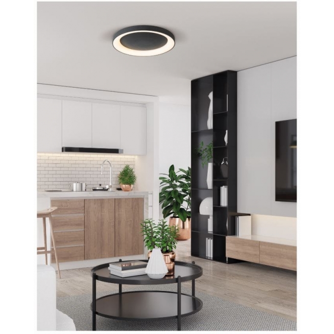 SE LED SMART 80 AMAYA CEILING BLACK Δ3