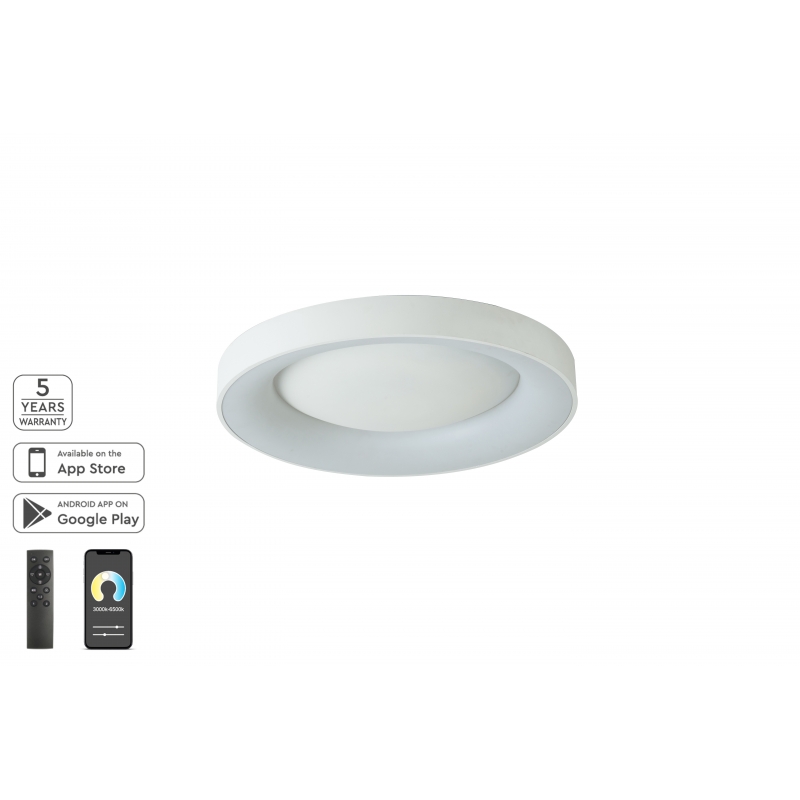 SE LED SMART 60 AMAYA CEILING WHITE Δ3 SE LED SMART 60 AMAYA CEILING WHITE Δ3