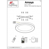 SE LED SMART 80 AMAYA CEILING WHITE Δ3