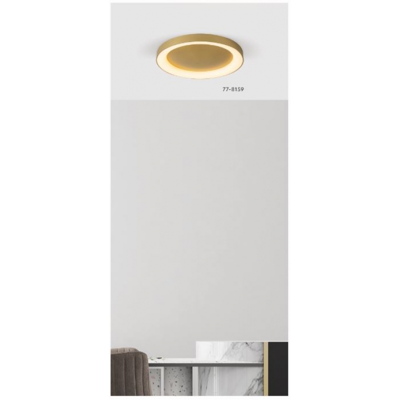 SE LED 60 AMAYA CEILING BRUSHED GOLD Δ3