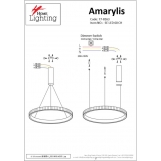 SE LED 60 AMARYLIS PENDANT CHROME Γ5