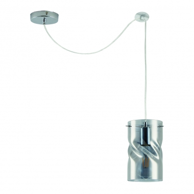 KQ S0616-1 TWIST SMOKEY PENDANT GLASS Γ3 KQ S0616-1 TWIST SMOKEY PENDANT GLASS Γ3
