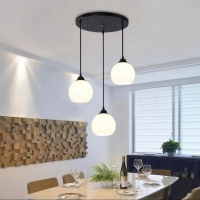 KQ 8865-3A SWIRL BLACK PENDANT WITH WHITE GLASSES Ε3 KQ 8865-3A SWIRL BLACK PENDANT WITH WHITE GLASSES Ε3
