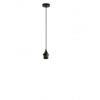 SE21-BL-B10-4BL-MS2 ADEPT PENDANT Black Metal Shade +