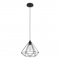 SE21-BL-33 MILA BLACK METAL GRID PENDANT Δ3 SE21-BL-33 MILA BLACK METAL GRID PENDANT Δ3