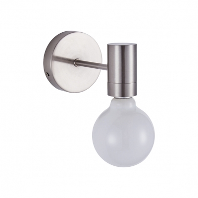 SE21-NM-16 ADEPT NICKEL MATT WALL LAMP Γ2 SE21-NM-16 ADEPT NICKEL MATT WALL LAMP Γ2