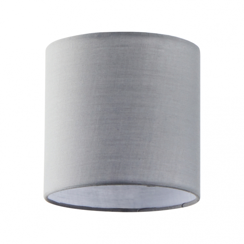 SE21-NM-52-SH2 ADEPT WALL LAMP Nickel Matt Wall lamp with Switcher and Grey Shade+