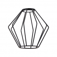 SE21-BL-4-BL3-GR12 ADEPT FLEX Black Pendant Black Metal Grid+