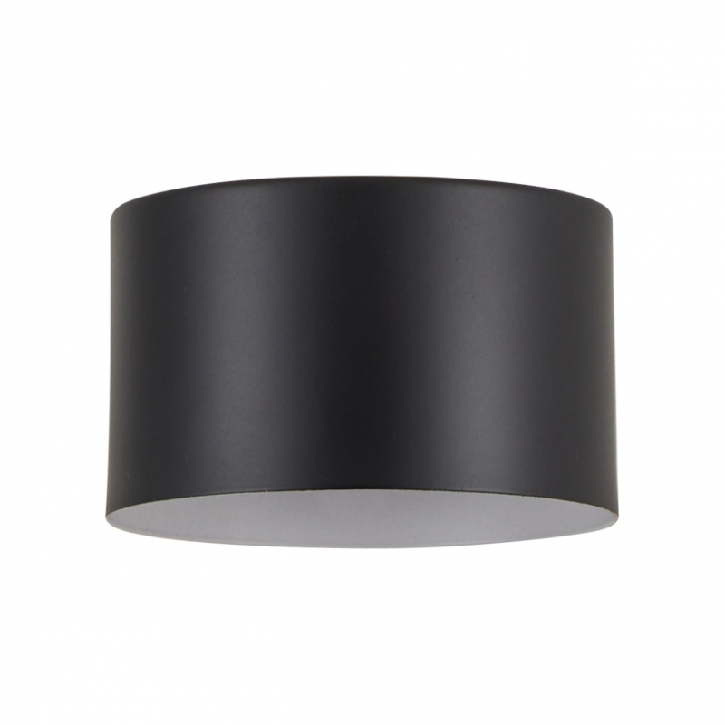 SE21-NM-4-4NM-MS1 ADEPT TUBE Nickel Matt Pendant Black Metal Shade+