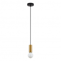 SE21-GM-4-3BL ADEPT TUBE Gold Matt Pendant+