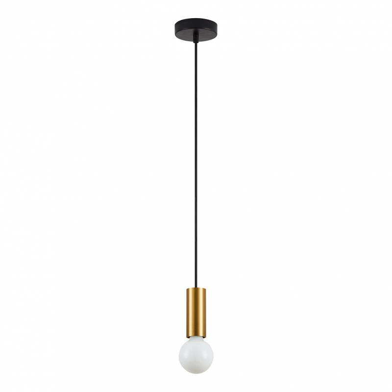 SE21-GM-4-3BL ADEPT TUBE Gold Matt Pendant+
