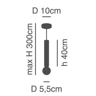 SE21-NM-5 ADEPT TUBE NICKEL MATT Ε27+GU10 PENDANT B1 SE21-NM-5 ADEPT TUBE NICKEL MATT Ε27+GU10 PENDANT B1