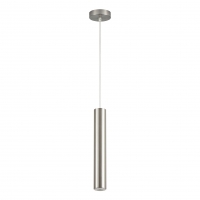 SE21-NM-5 ADEPT TUBE NICKEL MATT Ε27+GU10 PENDANT B1