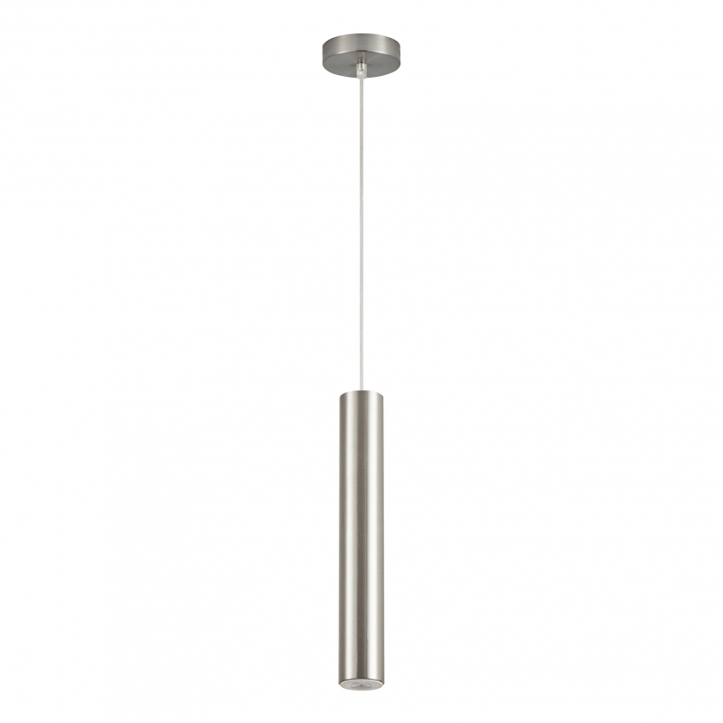 SE21-NM-5 ADEPT TUBE NICKEL MATT Ε27+GU10 PENDANT B1