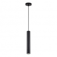 SE21-BL-5 ADEPT TUBE BLACK E27 + GU10 PENDANT B1