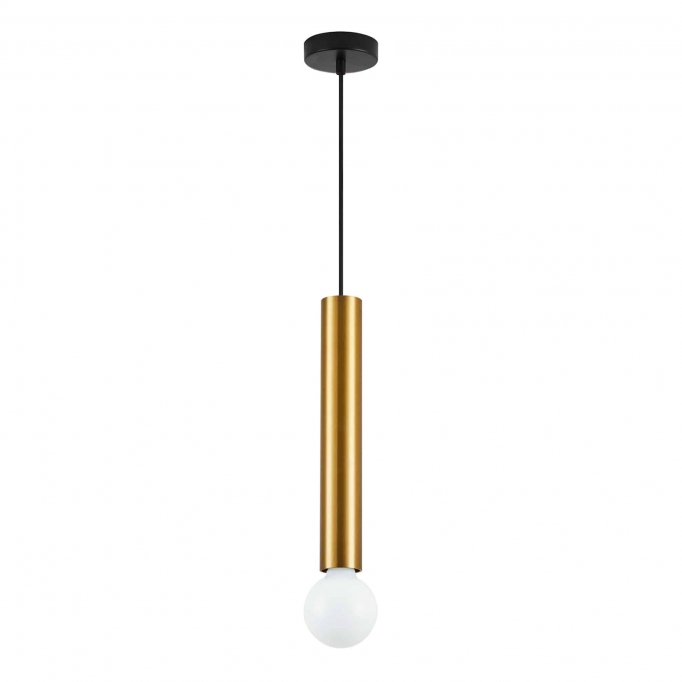 SE21-GM-5 ADEPT TUBE GOLD MATT E27+GU10 PENDANT B1