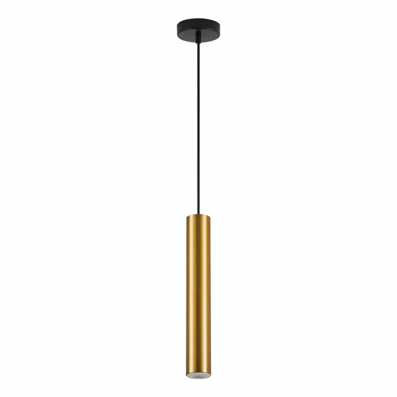 SE21-GM-5 ADEPT TUBE GOLD MATT E27+GU10 PENDANT B1
