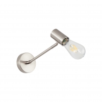 SE21-NM-22 ADEPT NICKEL MATT WALL LAMP Β3 SE21-NM-22 ADEPT NICKEL MATT WALL LAMP Β3