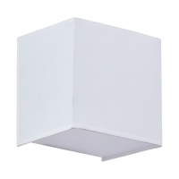 SE21-WH2-15 SERAPH WHITE SHADE WALL LAMP Γ1