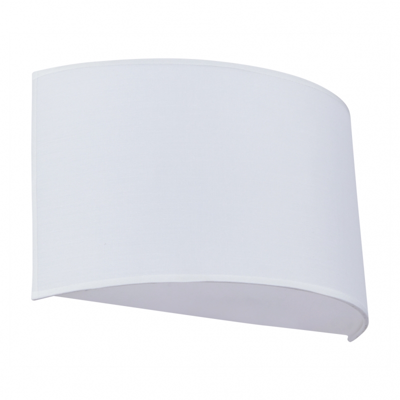 SE21-WH3-15 SERAPH WHITE SHADE WALL LAMP Γ1 SE21-WH3-15 SERAPH WHITE SHADE WALL LAMP Γ1