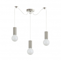 SE21-NM-4-NM3 ADEPT TUBE Nickel Matt Pendant+ SE21-NM-4-NM3 ADEPT TUBE Nickel Matt Pendant+