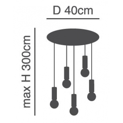 SE21-NM-4-5NM ADEPT TUBE Nickel Matt Pendant+ SE21-NM-4-5NM ADEPT TUBE Nickel Matt Pendant+