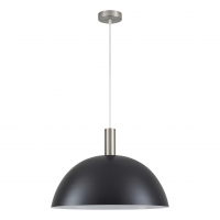 SE21-NM-4-MS50 ADEPT TUBE Nickel Matt Pendant Black Metal Shade+