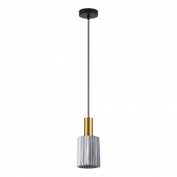 SE21-GM-4-GL1 ADEPT TUBE Gold Matt Pendant Smoked Glass+ SE21-GM-4-GL1 ADEPT TUBE Gold Matt Pendant Smoked Glass+