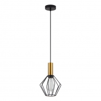 SE21-GM-4-GR1 ADEPT TUBE Gold Matt Pendant Black Metal Grid+ SE21-GM-4-GR1 ADEPT TUBE Gold Matt Pendant Black Metal Grid+